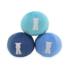 画像1: 【おもちゃ】mmsu-ha BALL TOY 3色セット BLUE  (1)