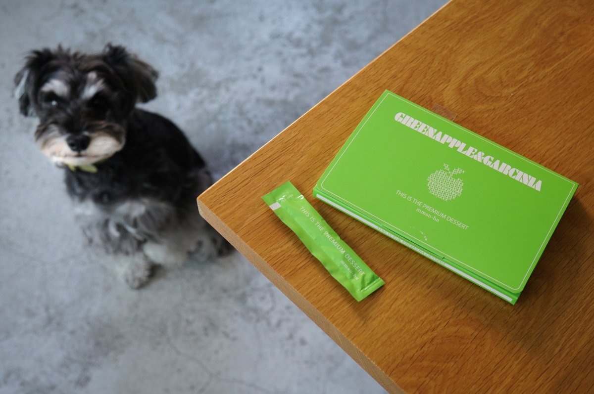 シュナウザーなどでお困りのシュウ酸カルシウム結晶・結石予防や尿路感染症・膀胱炎のケアに【飲むデザートサプリ/青リンゴジュースに】mmsu-ha(エムエムスーハ)プレミアム犬用デザートサプリメント