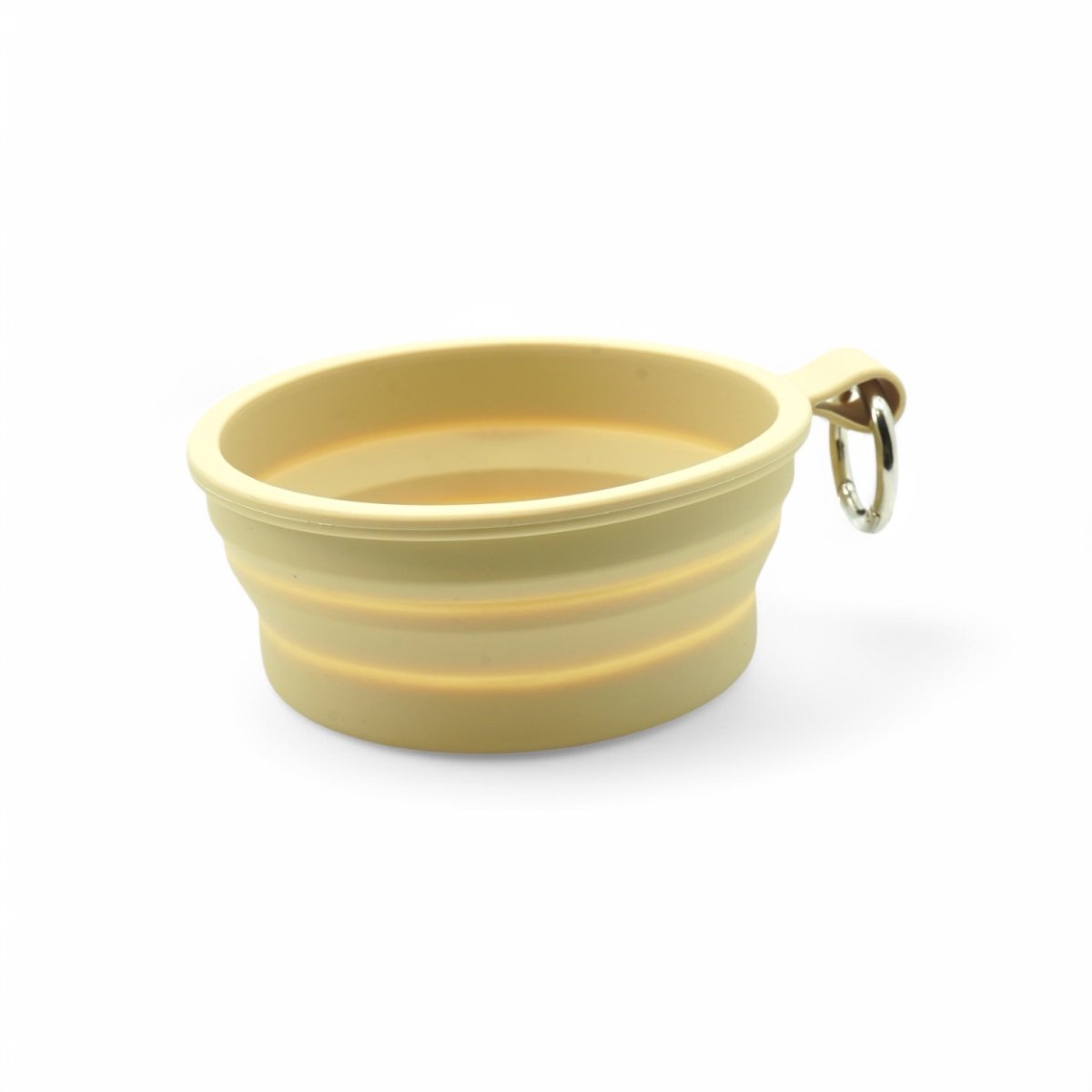 画像4: 【お散歩グッズ】mmsu-ha シリコンボウル／お水入れ【ベージュ】 (4)