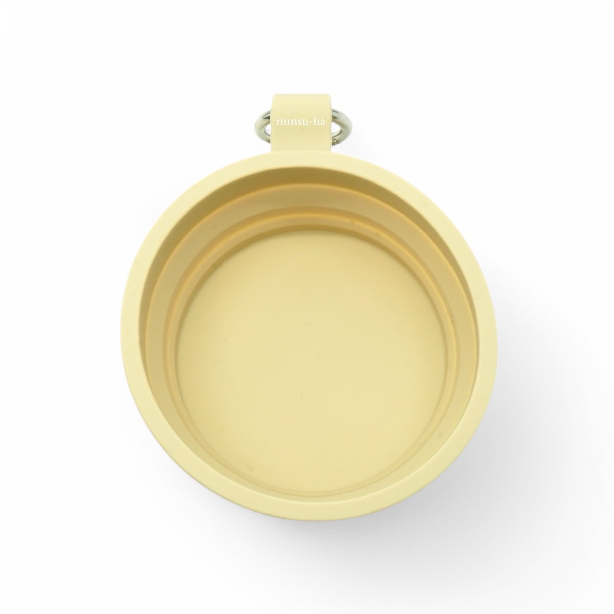 画像3: 【お散歩グッズ】mmsu-ha シリコンボウル／お水入れ【ベージュ】 (3)