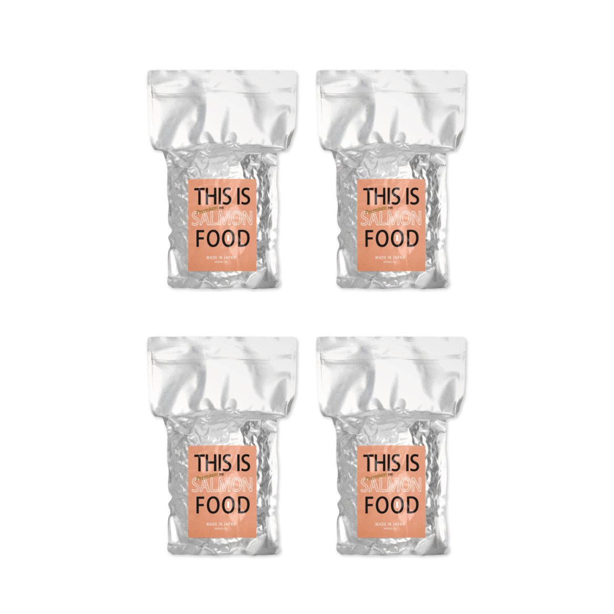 画像1: 【サーモン】4袋まとめ買いmmsu-haプレミアムドッグフード1kg袋【4％(528円分)pt還元】 (1)