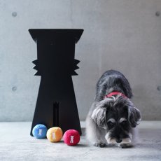 mmsu-ha TOYボール【レッド】/シュナウザーにオススメサイズの犬用おもちゃボール