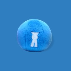 mmsu-ha TOYボール【ブルー】/シュナウザーにオススメサイズの犬用おもちゃ