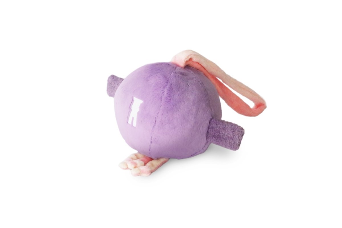 【シュナウザーにおすすめのおもちゃ】mmsu-ha BIG BALL TOY パープル/シュナウザーとの引っ張り合いにオススメの犬用おもちゃ