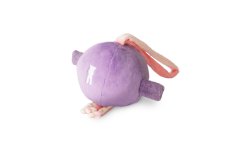 【シュナウザーにおすすめのおもちゃ】mmsu-ha BIG BALL TOY パープル/シュナウザーとの引っ張り合いにオススメの犬用おもちゃ