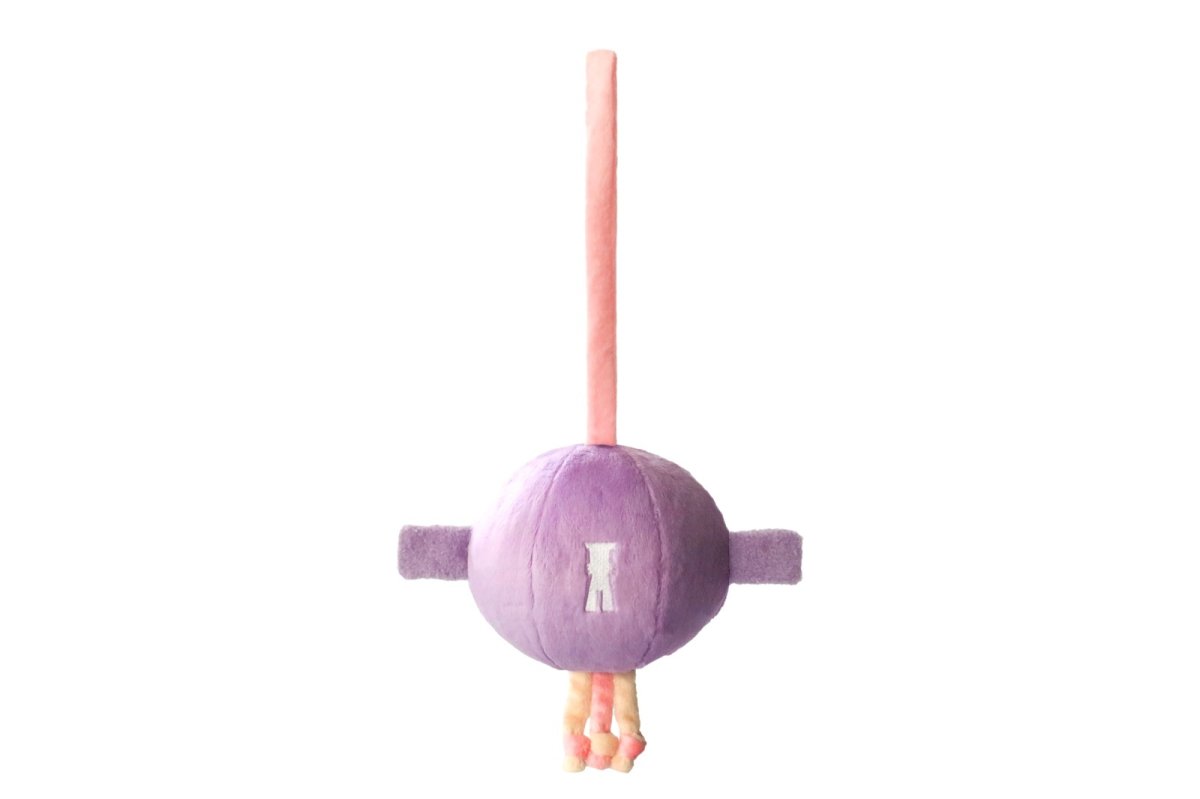 【シュナウザーにおすすめのおもちゃ】mmsu-ha BIG BALL TOY パープル/シュナウザーとの引っ張り合いにオススメの犬用おもちゃ