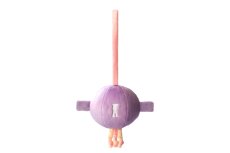 【シュナウザーにおすすめのおもちゃ】mmsu-ha BIG BALL TOY パープル/シュナウザーとの引っ張り合いにオススメの犬用おもちゃ