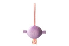 【シュナウザーにおすすめのおもちゃ】mmsu-ha BIG BALL TOY パープル/シュナウザーとの引っ張り合いにオススメの犬用おもちゃ