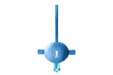 【シュナウザーにおすすめのおもちゃ】mmsu-ha BIG BALL TOY ブルー/シュナウザーとの引っ張り合いにオススメの犬用おもちゃ