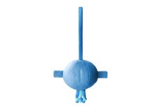 【シュナウザーにおすすめのおもちゃ】mmsu-ha BIG BALL TOY ブルー/シュナウザーとの引っ張り合いにオススメの犬用おもちゃ
