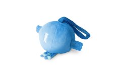 【シュナウザーにおすすめのおもちゃ】mmsu-ha BIG BALL TOY ブルー/シュナウザーとの引っ張り合いにオススメの犬用おもちゃ