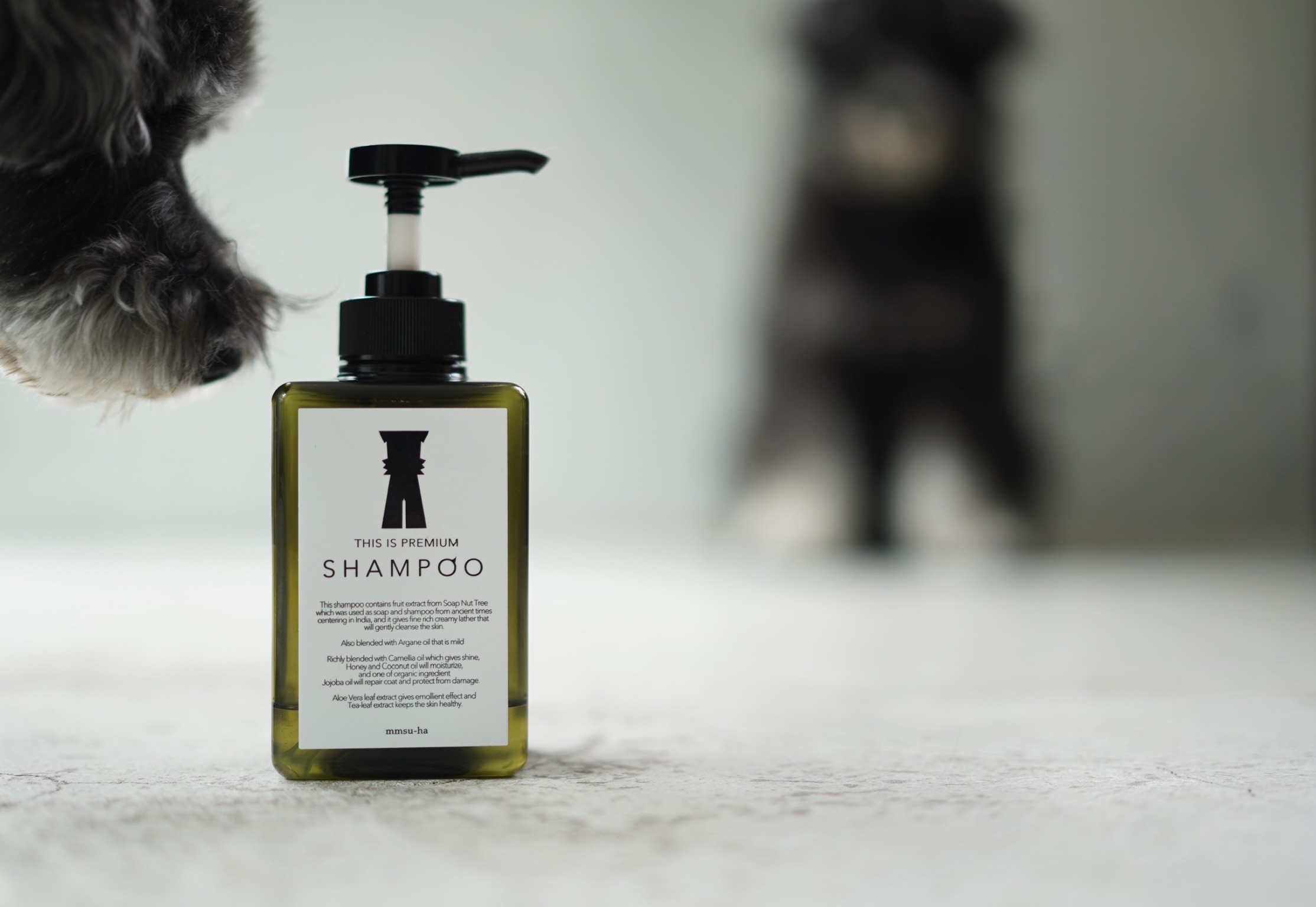 mmsu-haプレミアムシャンプー400ml/シュナウザー・テリアの為のシャンプー